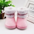 thumbnail image 2 of LowProfile Baby Shoes Girls Cashmere Plush Winter Boots Bandage Warm Shoes, 2 of 7