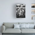 thumbnail image 2 of Canvas Wall Art - Tom Quartermaine 'BW Forest Portrait Original' Wall Art for Living Room, Bedroom, or Office DÃ©cor by Trademark Fine Art - 22 x 32 Inches, 2 of 4