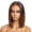 Brown highlight-14 inches, variant on Lightweight Textured Short Wigs Heat Safe Styling Adjustable Elastic For Natural Appearance