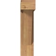 thumbnail image 2 of Ekena Millwork 5 1/2"W x 18"D x 22"H Traditional Block Smooth Bracket w/ Offset Brace, Western Red Cedar, 2 of 25