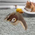thumbnail image 1 of Juguete de gato interactivo, juguete para gato de pájaro chirrido divertidos gatos vívidos de interior lindos simulación de ala de aleteo de juguetes gorrión, 1 of 8