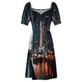 thumbnail image 4 of new york street Sleeveless Dress cute dress Evening gown, 4 of 6