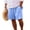 Light Blue -BU27, variant on Inglocry Cotton Linen Bermuda Shorts Mens Casual Elastic Waist Drawstring Loose Lightweight Summer Beach Vacation Shorts with Pockets Earthy Yellow XL