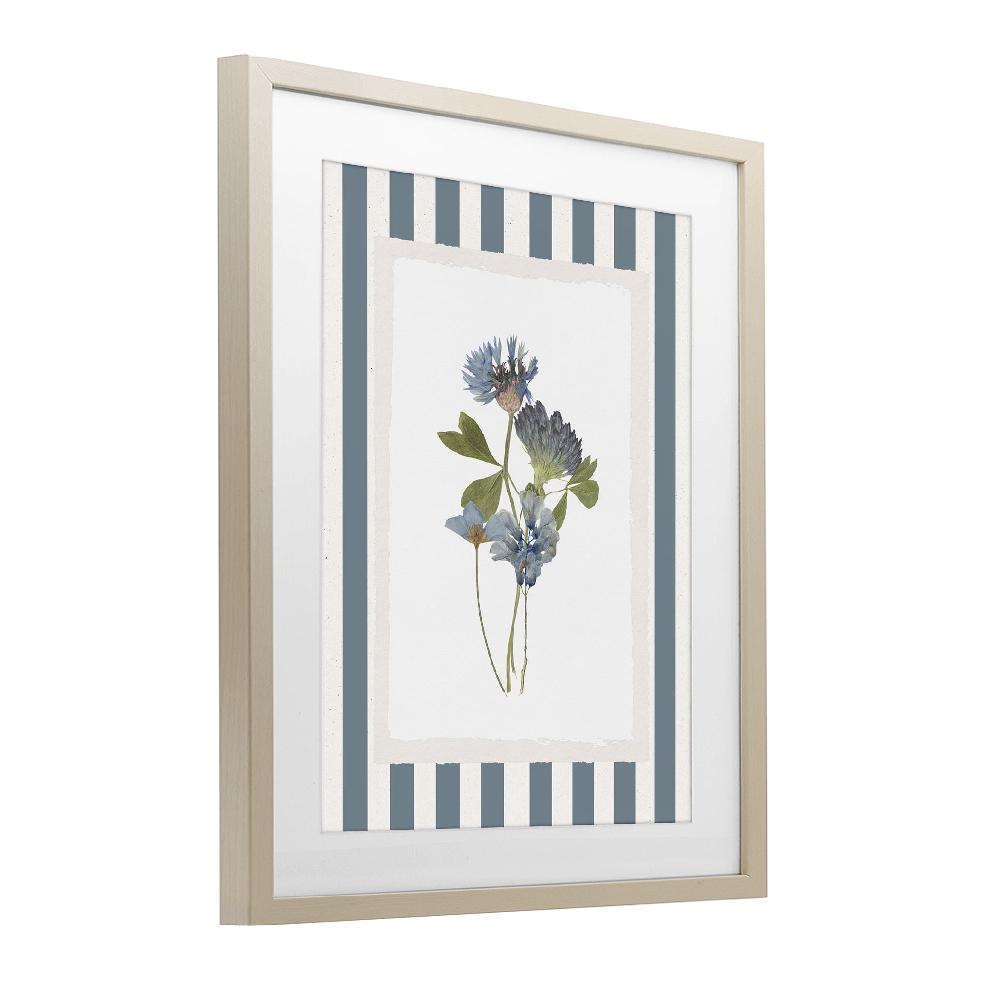 Stupell Industries Summer Memories Flowers Birch Framed Print Under Glass, design by Val Rhodes