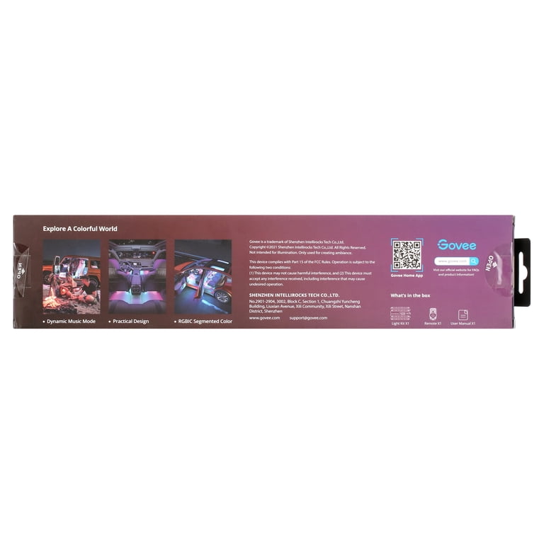 Interior Car LED Light Strips with App Control photo 4