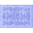 thumbnail image 1 of Ahgly Company Machine Washable Indoor Rectangle Abstract Blue Modern Area Rugs, 7' x 10', 1 of 4