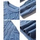 thumbnail image 4 of Jersey Aelfric Eden Oversized 90s Vintage para Mujer Azul, 4 of 6