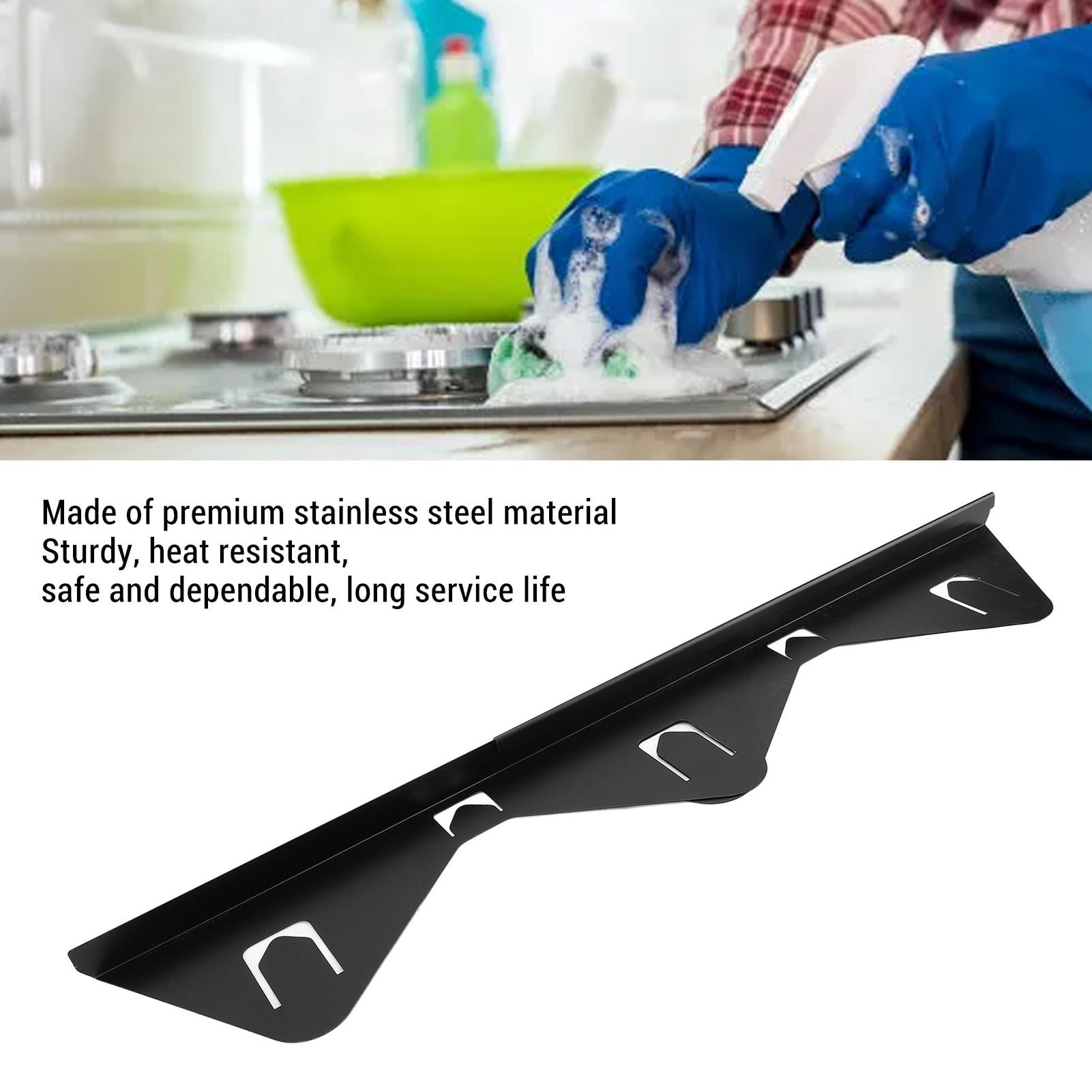 Suodoka 2‑Pack Stainless Steel Retractable Stove Gap Covers – Adjustable 35‑69 CM, Heat‑Resistant, Dishwasher‑Safe Kitchen Counter Guard