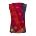 thumbnail image 5 of Womens Tank Summer Buttons Sleeveless V-Neck Casual Blouse, 5 of 5