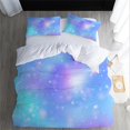 thumbnail image 2 of YingD Colorful Rainbow Microfiber Duvet Cover Bedspread 240x260 cm Adult Zipper, 2 of 5