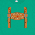 thumbnail image 4 of Inktastic My First Oktoberfest Leiderhose Overalls Boys or Girls Baby T-Shirt, 4 of 5