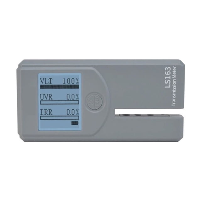 163 Solar Film Transmission Meter, 163A Window Tint Meter For Automotive Windshield Metallic Absorbing Ceramic Film ,Portable
