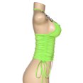thumbnail image 3 of Black M Sexy Backless Halterneck Slim Adjustable Short Navel-baring Vest, 3 of 8