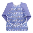 thumbnail image 1 of Hi Sprout Unisex Infant Toddler Baby Super Waterproof Sleeved Bib, Reusable Bib with Sleeves& Pocket, Multi Patterns, 6-24 Months, 1 of 1