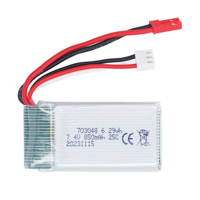 Lithium Battery, Replacement Portable Remote Control Aircraft Lithium Battery 7.4V 850mAh for V333 for V262