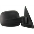 thumbnail image 4 of KAIHUIXING Right Passenger Side Manual Folding Black Textured Set Door Mirror for Jeep for Liberty Renegade Sport Utility 4-Door 2002 & Rocky Mountain Edition 2005 & 65th Anniversary Edition 2006, 4 of 8
