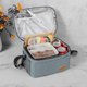 thumbnail image 4 of Bolsa de almuerzo ONFAON 29 x 19 x 18 cm, 10 L, aislante, gris, 4 of 6