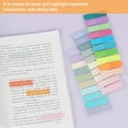 thumbnail image 6 of 4200 Pcs Book Tabs for Annotating, Transparent Sticky Tabs for Notebooks, Multicolor Small Sticky Notes, 6 of 7