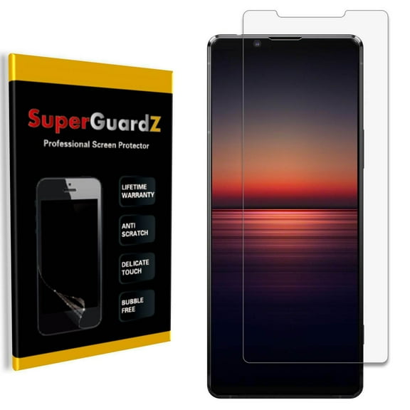 [8-Pack] For Sony Xperia 1 II - SuperGuardZ Screen Protector, Ultra Clear, Anti-Scratch, Anti-Bubble