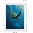 thumbnail image 2 of Diamond Art Kits for Adults - Sea Turtle Underwater Ocean Adventure 5d Diamond Painting for Adults, Diamond Art for Adults Beginners, Frameless Diamond Painting Kits for Adults for Home Wall Decor, 2 of 7
