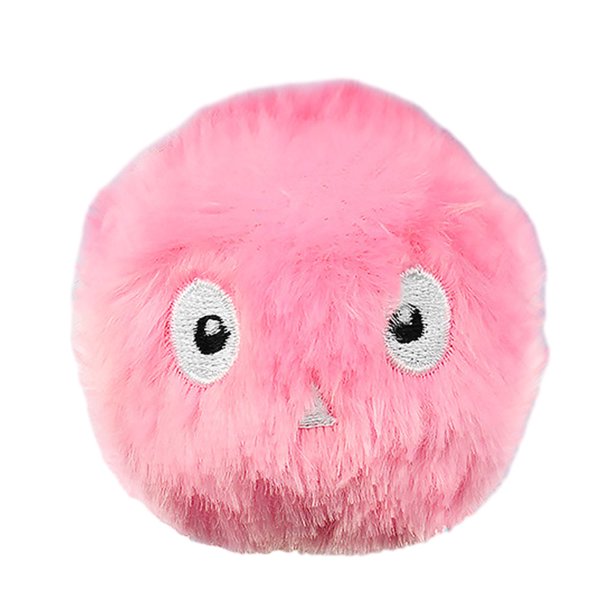 Billuyoard Juguetes de entrenamiento para gatos, juego interactivo para gatos de todas las edades, pelotas interactivas de felpa para gatos, Juguetes para gatos rosa