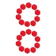 thumbnail image 3 of Langgg Lot de 10 Balles d'Eau pour Enfants Jouets de Jeu de Natation Réutilisables Absorbants Interactifs Rebondissants Jouet Parent-Enfant Rouge 2ensemble, 3 of 6