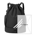 thumbnail image 4 of Nuevo Venta al por mayor, mochila de bolsillo con cordón, mochila plegable ligera con cordón, 4 of 5