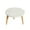 535-White, variant on Ohmyroo Concise Round Coffee Table Sofa Side Table Bedside Table for Living Room Balcony Home Needs