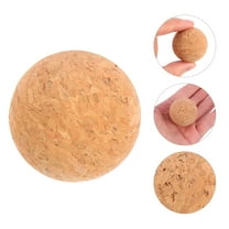 STOBOK 1Pcs Round Cork Small Yellow Practical Design Bottle Stoppers for Parties