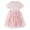 Pink, variant on Cathalem Short Sleeve Summer Dresses for Girls Girls Casual Dress Summer Short Sleeve Flowy Swing Dresses(Yellow,90)