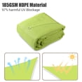 thumbnail image 3 of Yescom 19x13Ft 97% UV Block Rectangle Sun Shade Sail Outdoor Patio Pool Garden Yard Lawn Carport Awning  Apple Green, 3 of 11