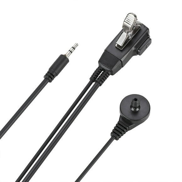 PTT Earpiece,  Talkie Headset 2.5mm Plug Convenient To Use With PTT Button For MT200  Talkie Earphone