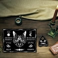 thumbnail image 6 of Black Cat Spirit Board Moon Pendulum Board Kit Talking Boards with Planchette Wood Dowsing Divination Metaphysical Message Board for Hunting Stuff 11.8 x 8.3Inch Black, 6 of 6
