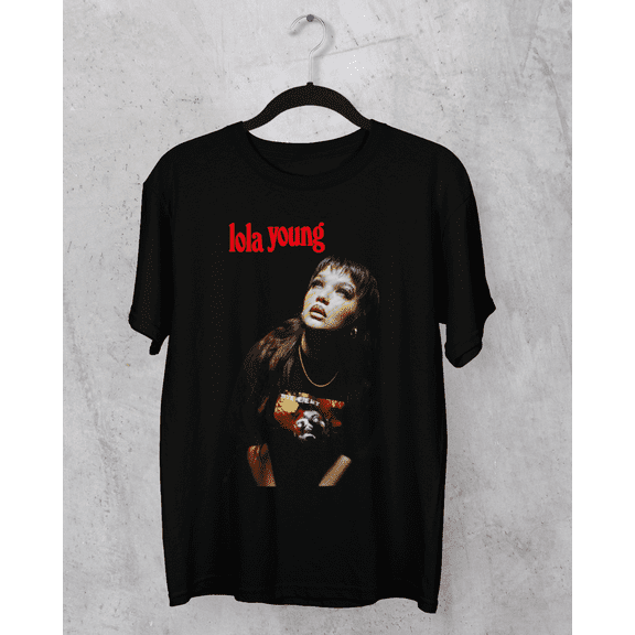 HOT NEW Lola Young black BLACK T-shirt Unisex All sizes S to 5Xl 1F1461