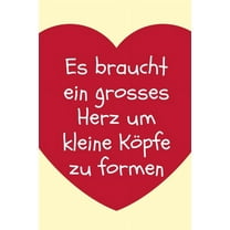 Es Braucht Ein Grosses Herz Um Kleine Köpfe Zu Formen: A5 PUNKTIERT Geschenkidee für Lehrer Erzieher - Abschiedsgeschenk Grundschule - Klassengeschenk - Dankeschön - Lehrerplaner - Buch zum Schulabsch