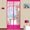 Pink, variant on Magnetic Mosquito Door Curtain 82.7" x 35.4", Self-Closing Soft Mesh for Home Bedroom Living Room, Summer Fly Protection,Light Blue