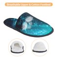 thumbnail image 3 of Fotbe Futuristic Jet Ski Adventure Pantuflas Peludas para Mujer con Estampado, Zapatillas de Peluche, Zapatos de Invierno para Casa, Uso Interior y Exterior-Large, 3 of 8