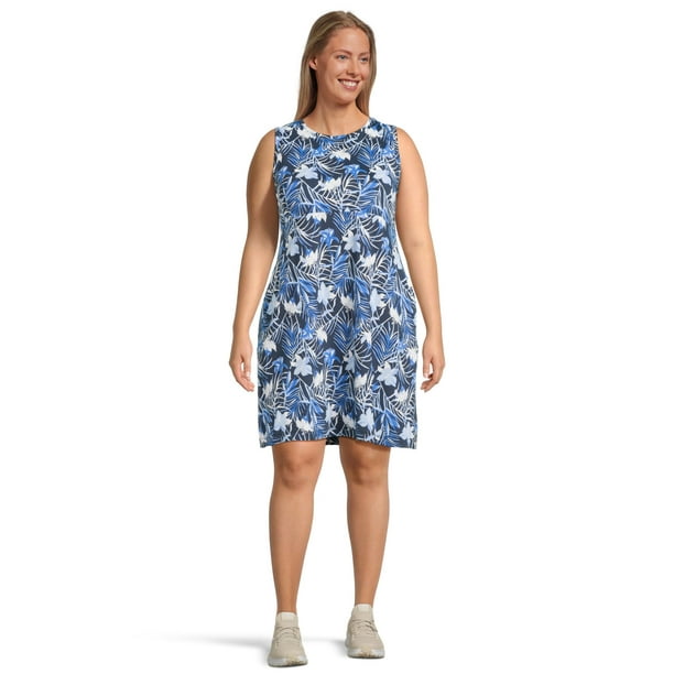 Vestido sin mangas Columbia Freezer para mujer Collegiate Navy Tropicfield