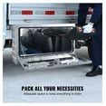 thumbnail image 3 of Truck Tool Box 30"x14"x16" Aluminum Underbody, Waterproof Lockable Storage for Trucks, Vans, Trailers - Diamond Plate Toolbox, 3 of 6