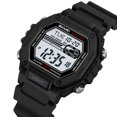 thumbnail image 5 of Hexagonal Waterproof Sports Digital Watch with Luminous Night Function, Multifunctional Outdoor Wristwatch for Active Lifestyle & Fitness Monitoring, 5 of 5