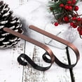 thumbnail image 3 of AFQH 5 Pcs Christmas Stocking Hooks Stocking Holders Non-Slip Stocking Hangers for Mantle Fireplace Xmas Party Home Decoration Hooks Set, 3 of 8