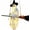 Broomstick_A, variant on Halloween Flying Ghost on Broomstick Lighted Hanging Decoration -Outdoor Halloween Decoration Hanging Ghost for Front Porch Yard Patio Tree