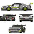 thumbnail image 2 of Honchoes Sports Racing Car Building Set with Display Box Compatible with Lego City Cars for Adults 435 Pcs, 2 of 7