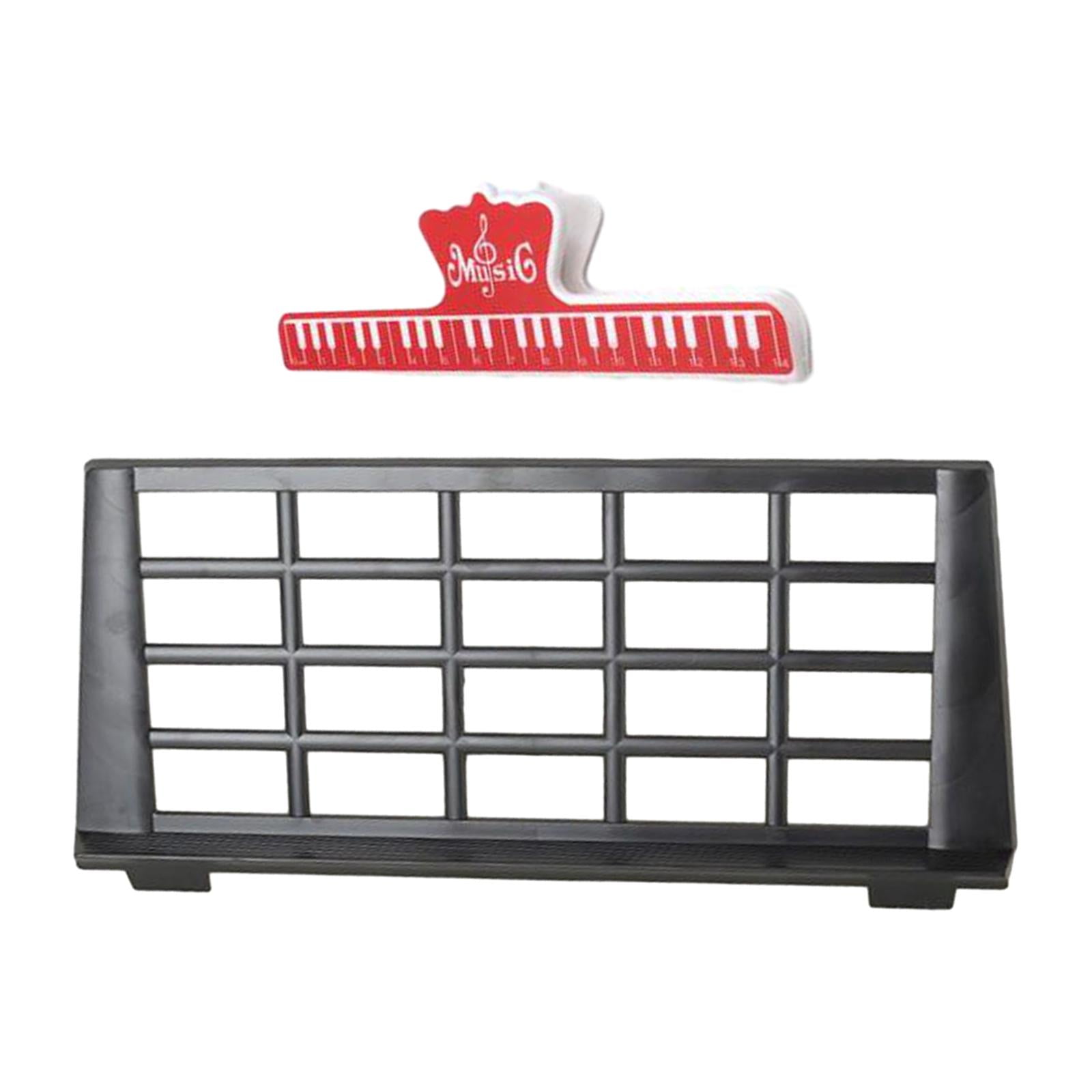QccHieUs Music Score Stand, Score Stand Sheet Organ Holder, Easy Install Electronic Sheet