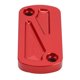 thumbnail image 5 of Tapa de Depósito de Líquido de Frenos, Cubierta de Depósito de Líquido de Frenos Delantero y Trasero de Aleación de Aluminio CNC para Motocicleta CR250R CB150R (Rojo), 5 of 5