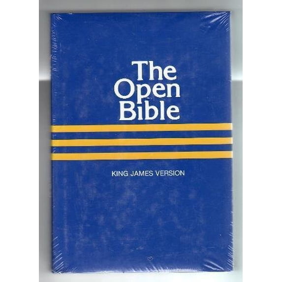 Pre-Owned Holy Bible: King James Version Open/Old and New Testaments/Red Letter/652B Paperback