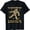 Black, variant on Daznico Women's Graphic Printed Casual Crew Neck Short Sleeve Tee for Daily Wear and Outdoor Activities