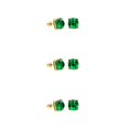 thumbnail image 3 of Sonducket Glitter Stud Hanging Shinny Short Pattern Party Pendientes Señora Decoraciones diario Varios Pendiente simple para verde Type1 NO1, 3 of 6