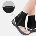 thumbnail image 5 of 1 Pair Trail Low Gaiters Waterproof Elasticity Shoe Gaiters for Running Hiking, 5 of 12