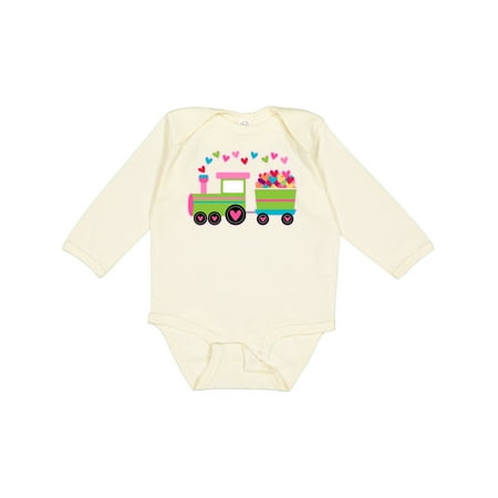 

Inktastic Valentines Day Outfit Boy Gift Baby Boy or Baby Girl Long Sleeve Bodysuit